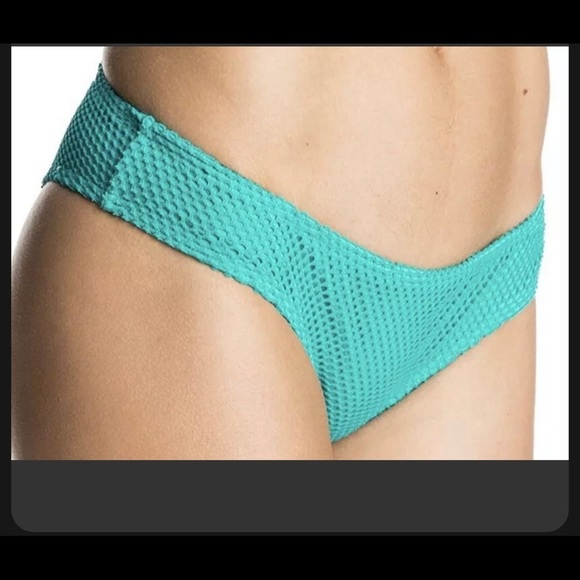 Roxy Other - NWT Roxy Junior's Cheeky Mini Bikini Bottom, Festival Fun Crochet Jade